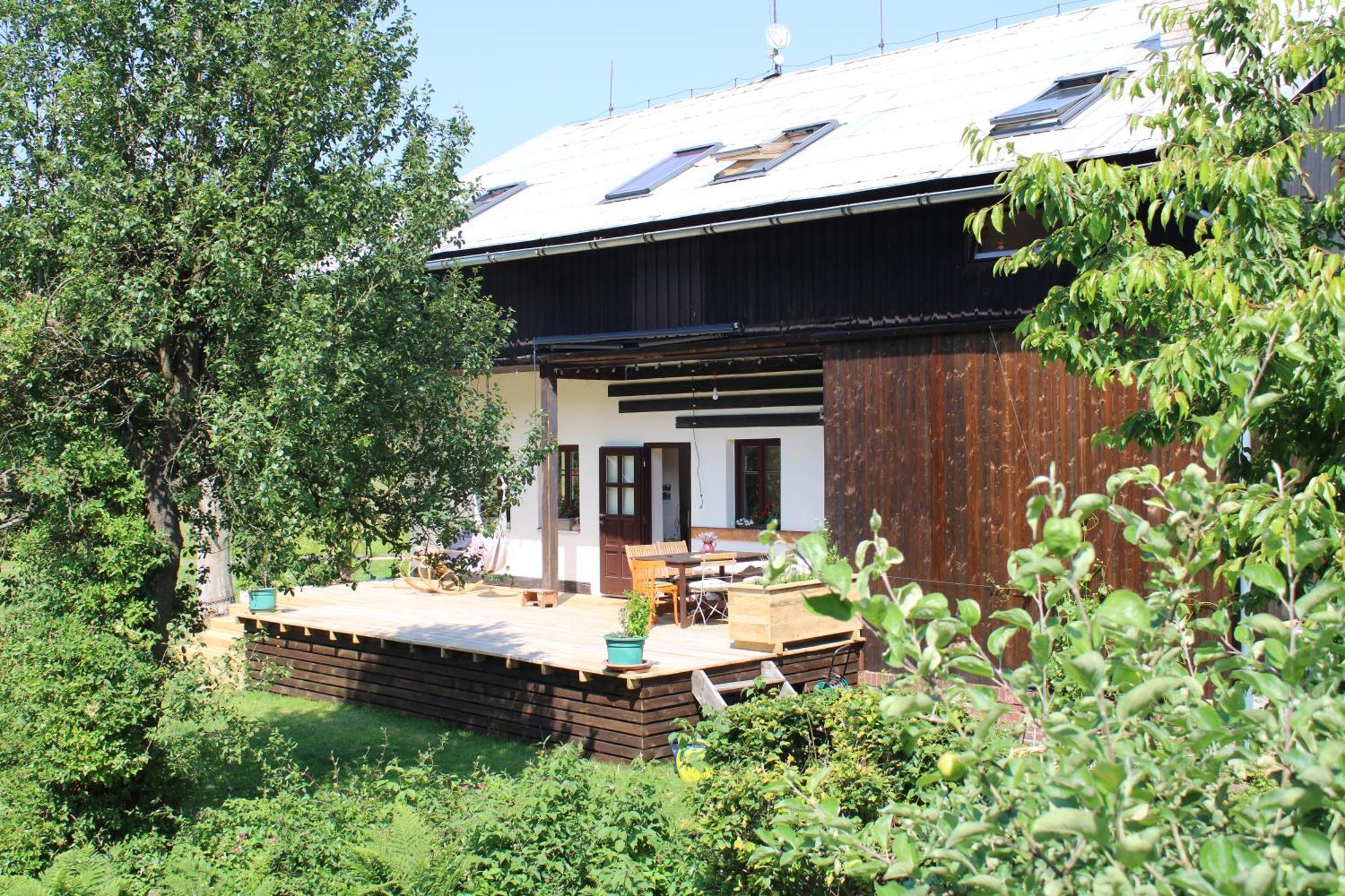 Chalupa Bez Hranic Krompach Exterior photo
